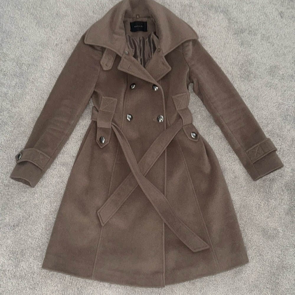 Tahari wool coat